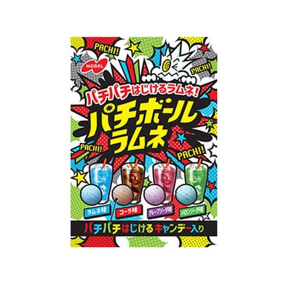 ノーベル製菓 パチボール ラムネ 60g タブレット キャンディ お菓子