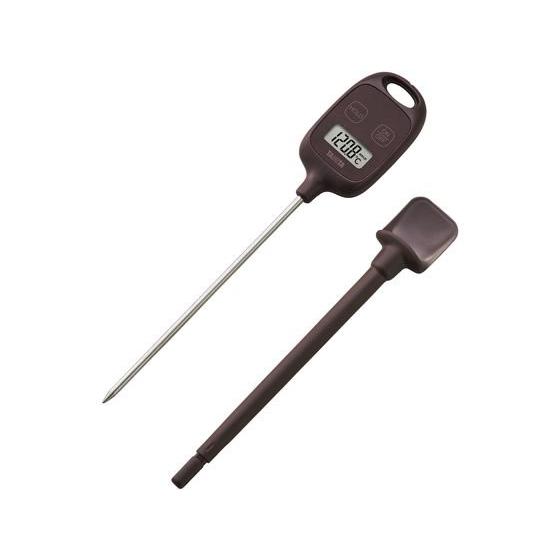 【お取り寄せ】タニタ スティックデジタル温度計 TT583 ブラウン 6163040 計量ツール は...