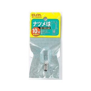 朝日電器 ナツメ球 クリア 10W G-14H(C) ＬＥＤ電球ナツメ球 ＬＥＤ電球 直管 ライト 照明器具 家電