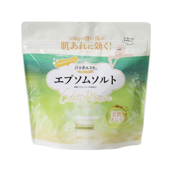 マックス 汗かきエステ気分 スペシャリテ エプソムソルト シトラスマリン 1kg 入浴剤 バス ボデ...