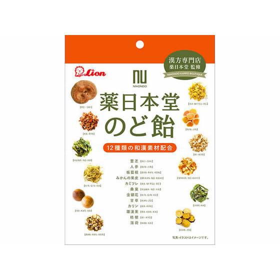 【お取り寄せ】ライオン菓子 薬日本堂のど飴 74g キャンディ 飴 キャンディ タブレット お菓子