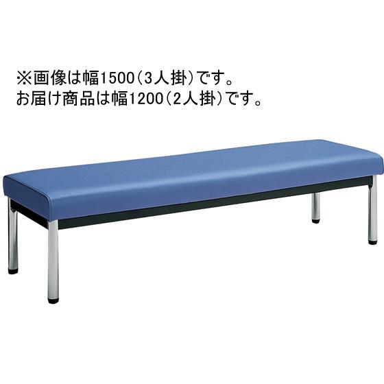【メーカー直送】コクヨ 150アームレスチェアー 丸ステンレス脚 背なし W1200 ミディアムマリ...