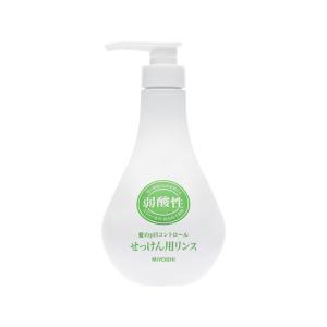 ミヨシ石鹸 弱酸性 せっけん用リンス 500ml