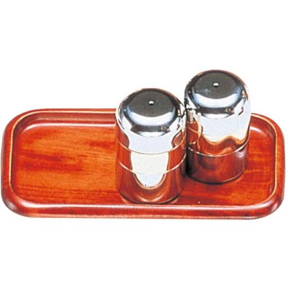 【お取り寄せ】EBM 木製 カスタートレー さくら ウレタン塗装 SB-607 小 おしぼりトレイ ...