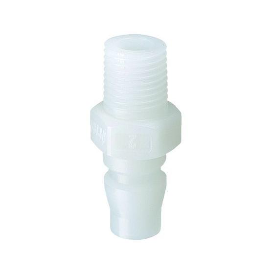 【お取り寄せ】ジョプラックス 樹脂プラグ 相手側取付Rc(PT)1／4 ジョプラPEシリーズ JS-...