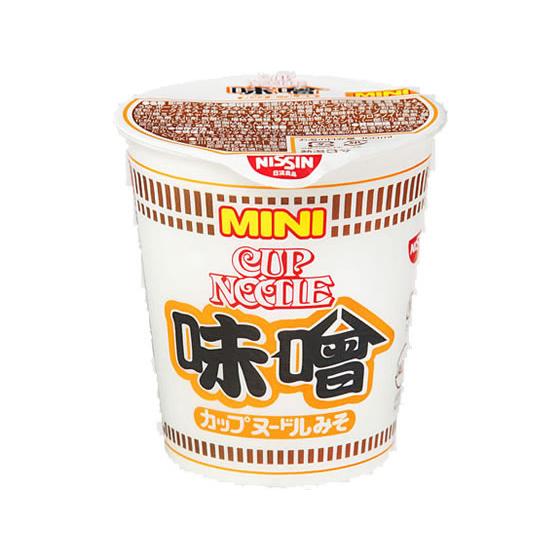 日清食品 カップヌードル味噌ミニ ラーメン インスタント食品 レトルト食品