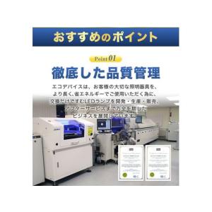 エコデバイス LED直管ランプ20形 昼光色 ...の詳細画像5