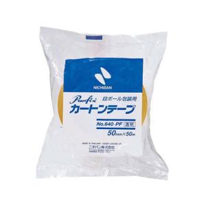 ニチバン 段ボール包装用 カートンテープ 透明5...の商品画像