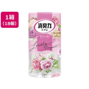 エステー トイレの消臭力 ラブリーブーケ 400mL 18個 置き型タイプ 消臭 芳香剤 トイレ用 清掃