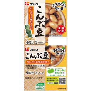 フジッコ おまめさん 豆小鉢 こんぶ豆 65g...の詳細画像1