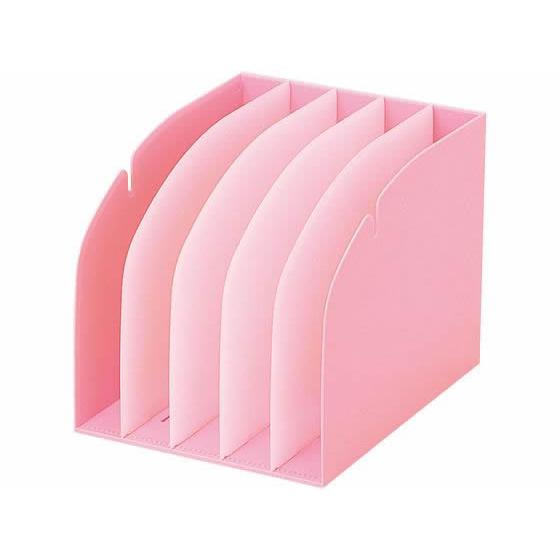 リヒトラブ カルテフォルダースタンド ピンク HK860-5 Ａ４ ボックスファイル ＰＰ製 ボック...