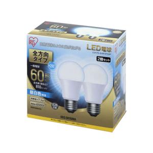 アイリスオーヤマ LED電球全方向810lm昼白...の商品画像