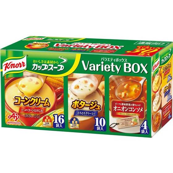 味の素 クノールカップスープ バラエティボックス30袋入り