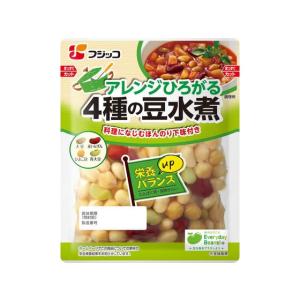 フジッコ アレンジひろがる4種の豆水煮 132g 佃煮 豆 ご飯のお供 調味料 油 食品