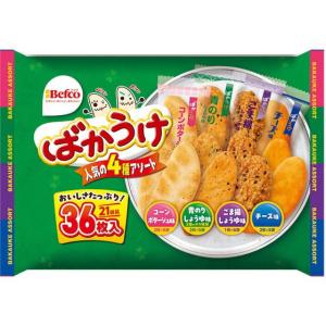 栗山米菓 ばかうけ アソート 36枚 煎餅 おかき お菓子