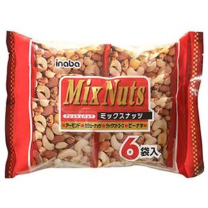 稲葉ピーナツ ミックスナッツ 22g×6袋入 お...の商品画像