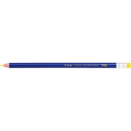 パイロット フリクション カラードペンシル イエロー PF-15-Y 色鉛筆 単色 教材用筆記具