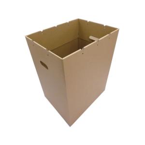 物が置けるダンボールゴミ箱 45L クロネコ 組み立て簡単 ごみ箱 猫