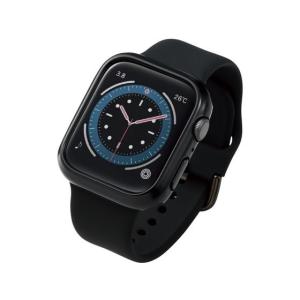 【お取り寄せ】エレコム Apple Watch 44mm用ハードバンパー 黒 AW-20MBPPBK｜cocodecow
