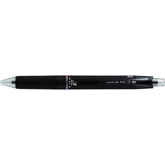 三菱鉛筆 ユニボールR:E3 0.5mm ブラック URE350005.24 多色タイプ 特殊インク...