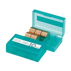 オープン工業 コインケース 10円用(100枚収納) M-10W コインケース コイン整理 現金管理