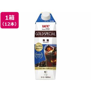 UCC ゴールドスペシャル アイスコーヒー 無糖 1000ml×12本｜ココデカウ