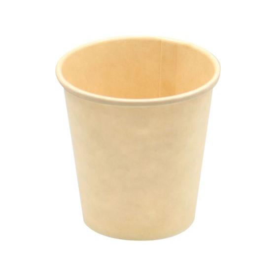 ファーストレイト 未晒しカップ 3オンス ロースタッキング 100個 FR-5375 無地 紙コップ...
