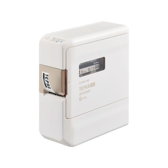 キングジム ラベルプリンタ-「テプラ」PRO 白 SR-R2500P-W テプラＰＲＯ スマホ パソ...