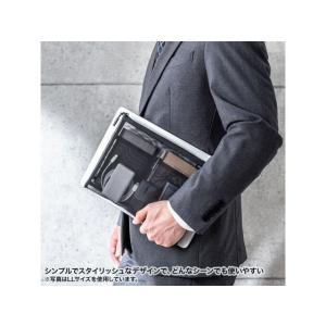 サンワサプライ マルチメッシュケース M ブラ...の詳細画像2