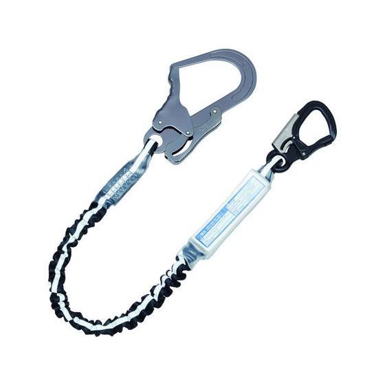 【お取り寄せ】KH 2丁掛ジャバラ剣 アルミ自在小フック自在17 黒／反射SILライン 墜落制止用器...