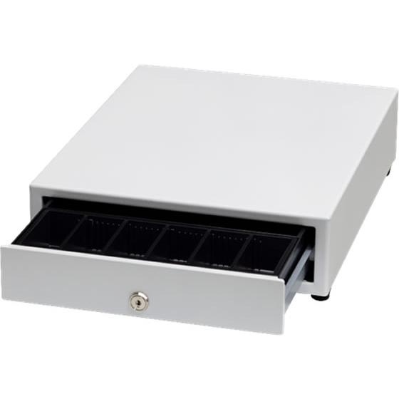セイコーインスツル （Airレジ対応）キャッシュドロア 白 DRW-A01-W レジスタ本体 感熱紙...