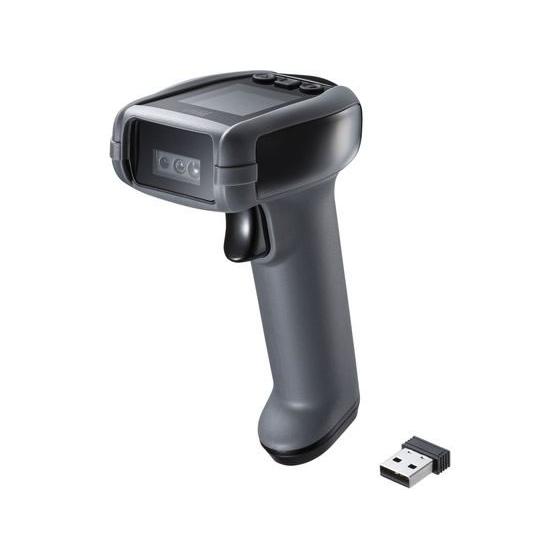 【お取り寄せ】サンワサプライ 2次元ワイヤレスバーコードリーダー BCR-BT2D13BK カードリ...