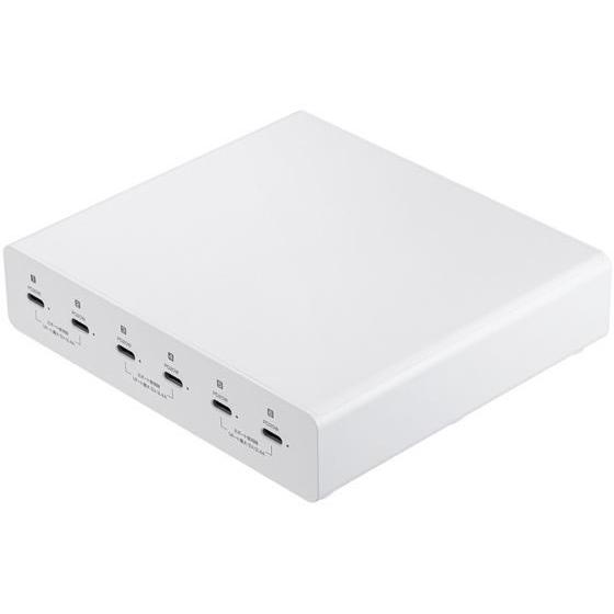 【お取り寄せ】サンワサプライ USB PD対応AC充電器(6ポート合計72W) ACA-PD98 Ａ...