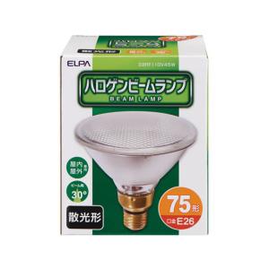 ELPA（エルパ） ハロゲンビームランプ 100W形 散光 電球 照明 E26 65W