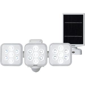 RITEX LED センサー ライト 屋外 8W×2灯式 コンセント式 防犯カメラ