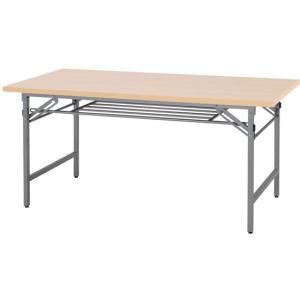 カグクロ/折りたたみテーブル W1500×D600×H700 ナチュラル