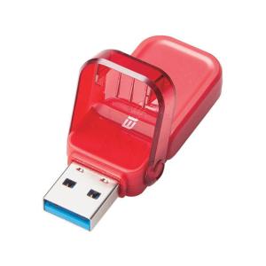 エレコム フリップキャップ式USBメモリ 32GB レッド MF-FCU3032GRD  ＵＳＢメモリ 記録メディア テープ｜cocodecow