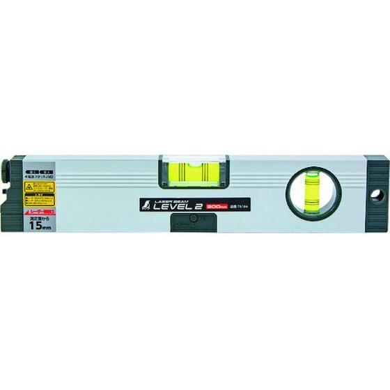 【お取り寄せ】シンワ レーザービームレベル2 300mm 76164 水平器 レベル 測量用品 工事...