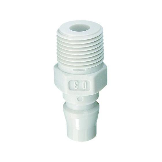 【お取り寄せ】ジョプラックス 樹脂プラグ 相手側取付メネジRc(PT)3／8 JS-03W カップリ...