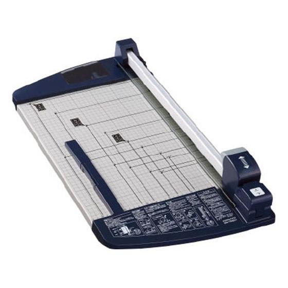 コクヨ ペーパーカッターロータリー式 60枚切 チタン加工刃 A3 DN-TR601 裁断機本体 切...