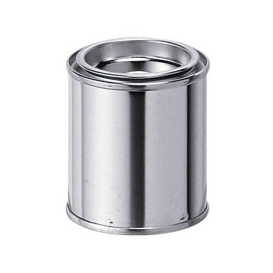 【お取り寄せ】新潟精機 空缶 シングルふた 80ml C-80S びん 容器類 金属容器 計量器