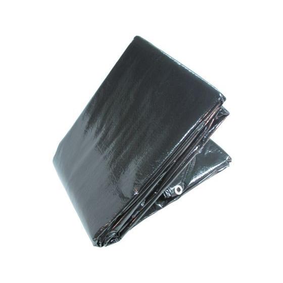 【お取り寄せ】萩原 #2500 ブラックシート 産業用大畳 10m×10m OSB1010 カラーシ...