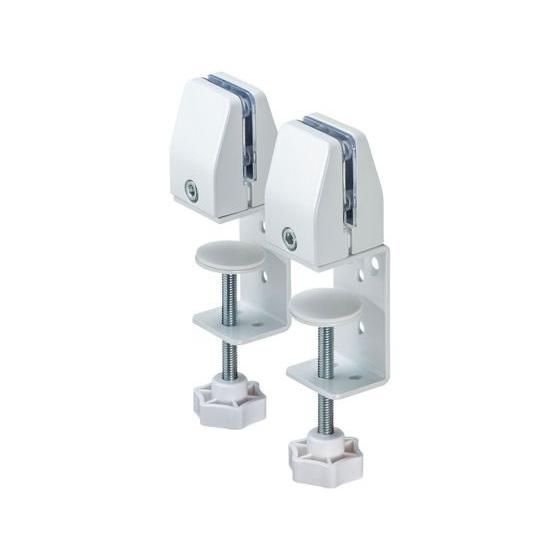 【お取り寄せ】サンワサプライ パーティション用台座(クランプ式) 2個 SPT-DPOP1 デスクト...