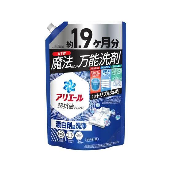 P&amp;G アリエールジェル 詰替 ウルトラジャンボ 1.4kg 液体タイプ 衣料用洗剤 洗剤 清掃