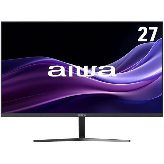 アイワ 27型QHDモニター HDMI・DisplayPort ブラック JA3-DSP2701 デ...