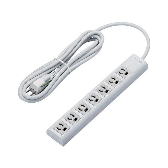 【お取り寄せ】エレコム マグネット付抜け止めタップ 3ピン 7個口 3m T-H3730NM コード...