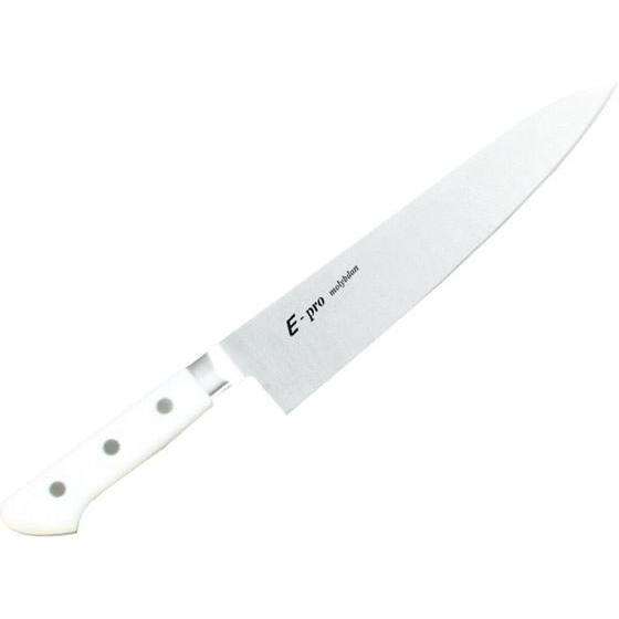 【お取り寄せ】EBM E-PRO モリブデン 牛刀 18cm ホワイト 8811410 牛刀包丁 専...