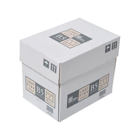 APPJ カラーコピー用紙 ライトピンク B5 500枚×5冊 CPH004 まとめ買い 業務用 箱...