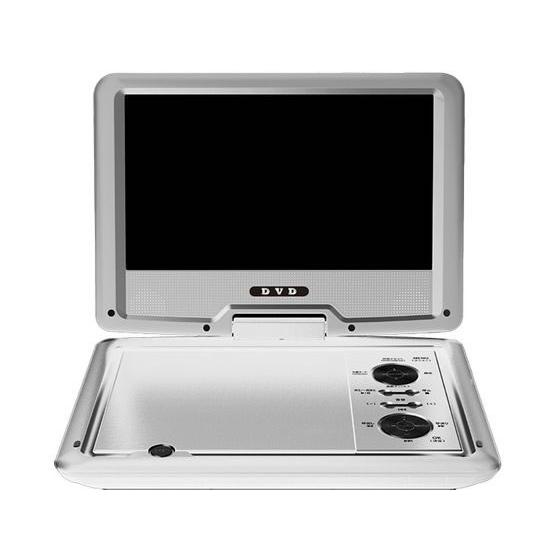 【お取り寄せ】ヒロ・コーポレーション ポータブルDVDプレーヤー e angle select シル...