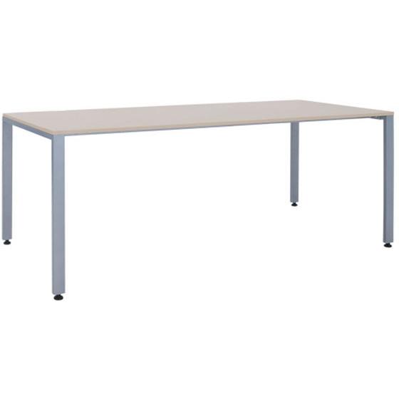 【メーカー直送】カグクロ ミーティングテーブルTKシャープタイプ W1800×D750 ナチュラル【...